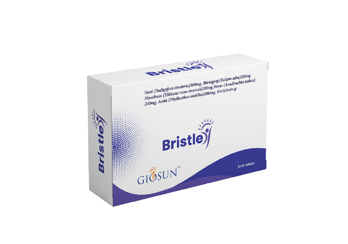 Bristle 1250mg Tablet (Helps in hair care)