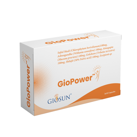 Giopower - 500mg Capsule (Helps in Improving Vigor & Vitality)