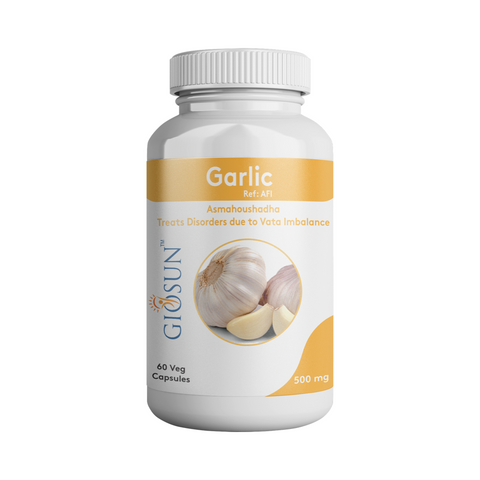 Garlic - 500mg Capsule (Helps to Lower Blood Pressure)