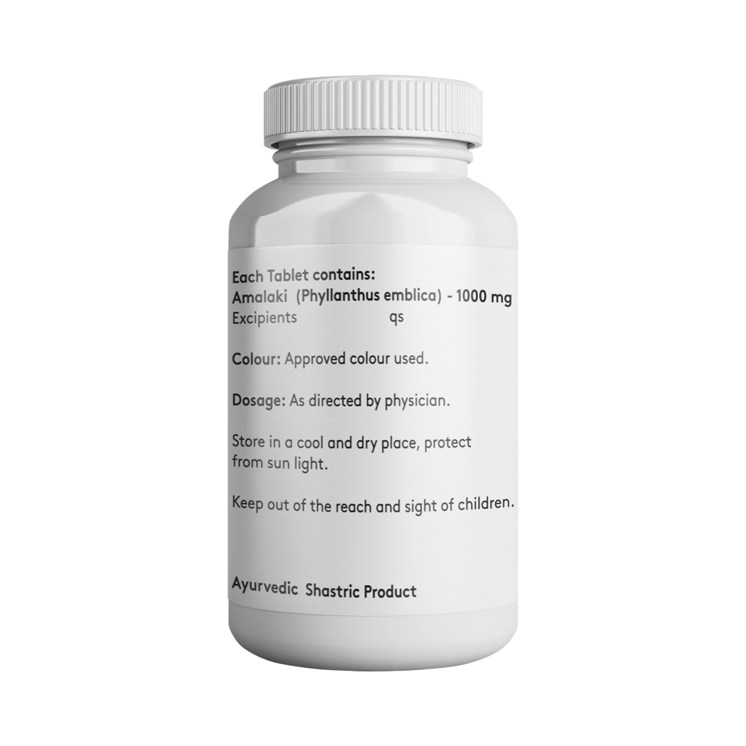 Amalaki - 1000mg Tablet (Boosts Immunity, Controls Diabetes. Improves Digestion) The Ultimate healer