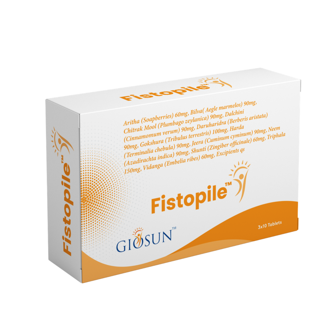 Fistopile - 1250mg Tablet (Relieves Itching; Burning; Irriation and Swelling caused by hemorrhoids, Piles & Fistula Helps in Conditions of Hemorrhoids, Piles & Fistula)