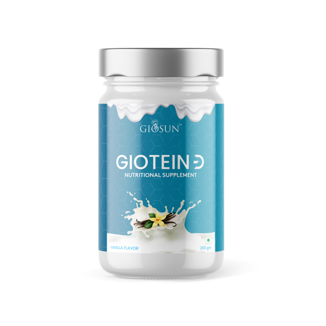 Giotein – D 200gms (Vanilla Flavor)
