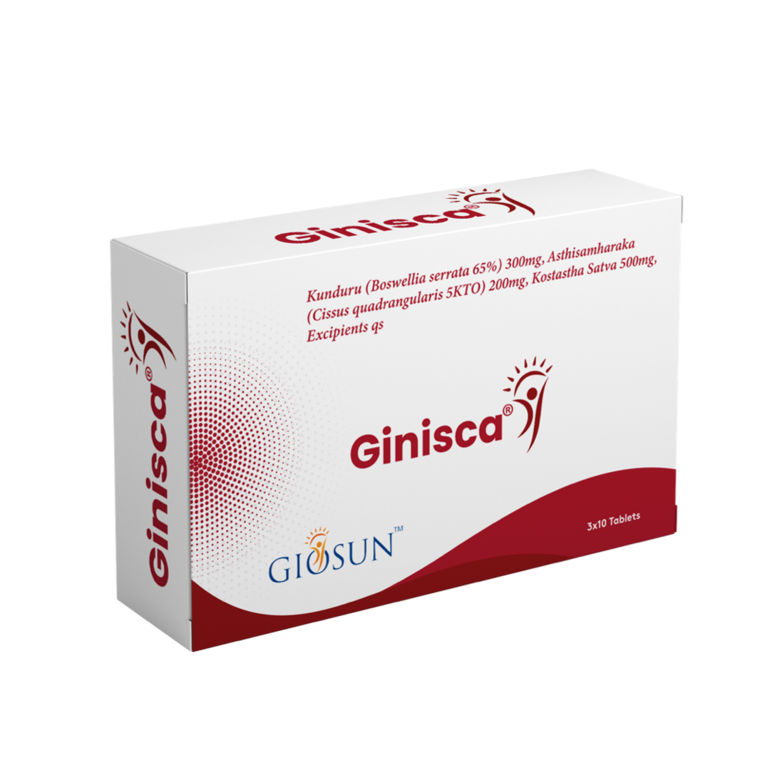 Ginisca - 1250mg Tablet (Osteoarthirtis Rheumatoid Arthritis All Joint Pains)