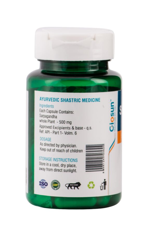Sarpagandha - 500mg Capsule - Image 3