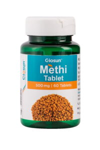Methi Capsules – Helps to Lower the Risk of Heart & BP | Maintain Sugar Levels (60 Capsules – 500/1000mg – Veg)