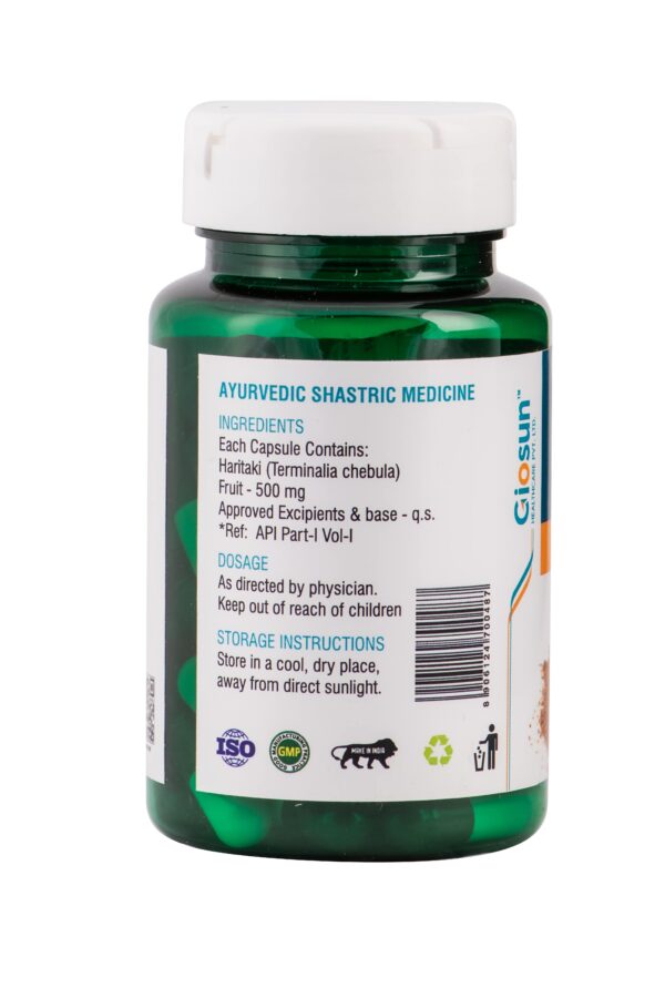 Haritaki - 500mg Capsule - Image 3