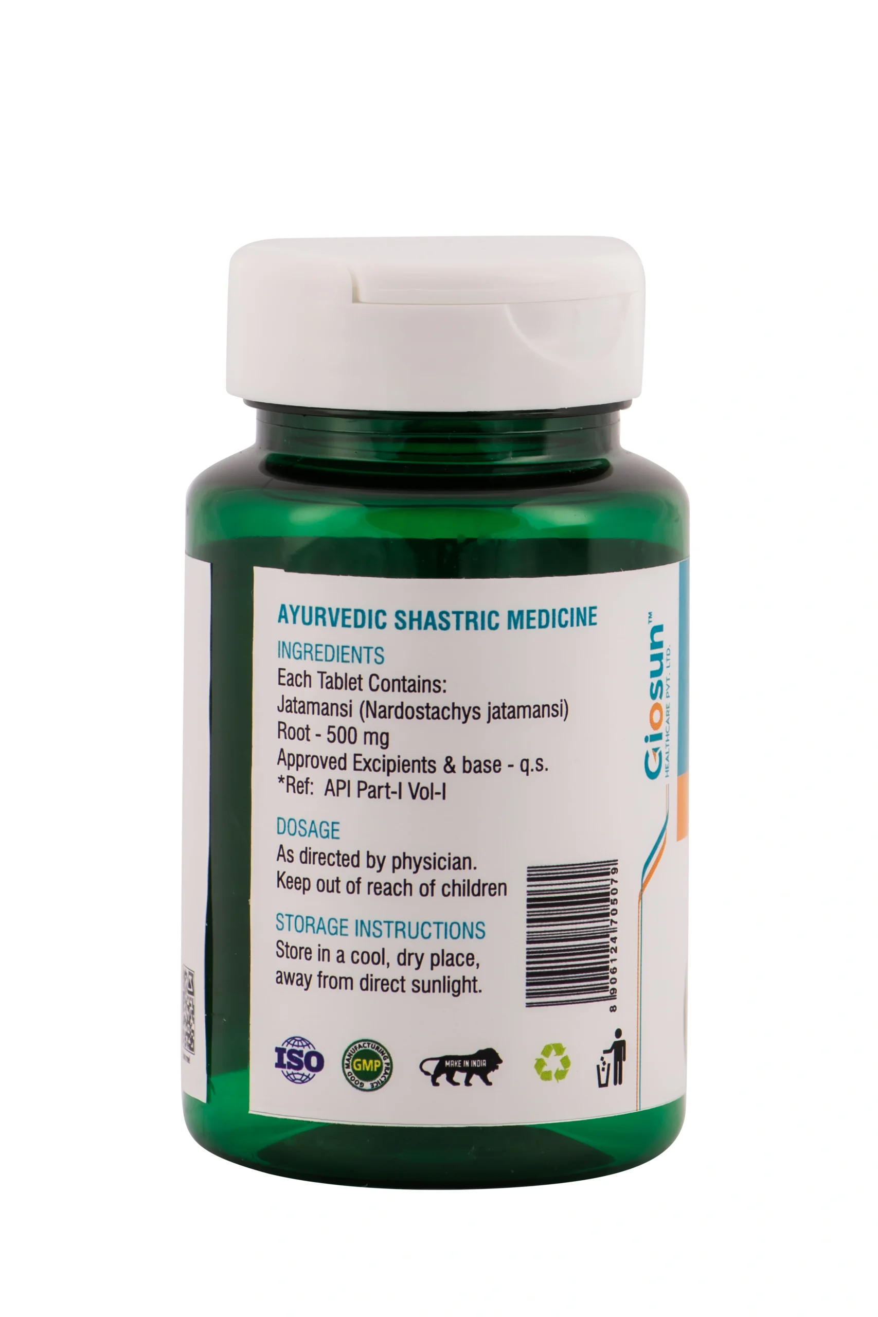 Jatamansi 500mg Tablets - Image 2