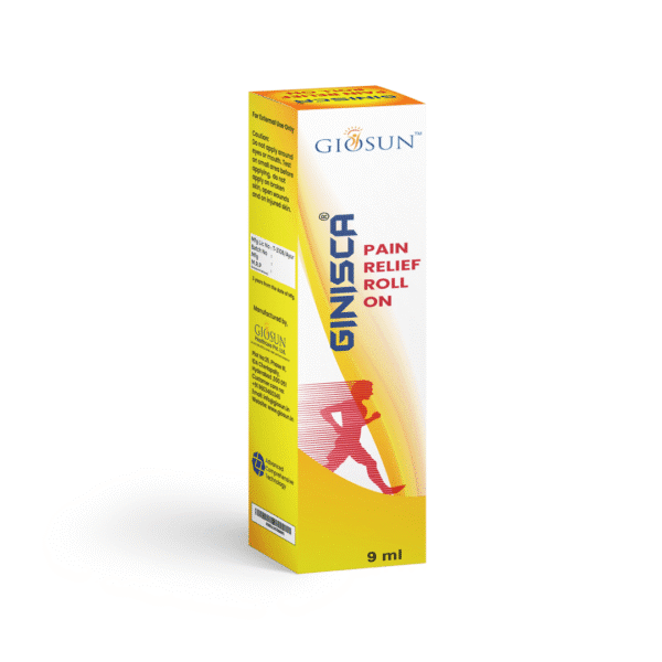 Ginisca Pain Relief Roll on - 9ml (Helps to Relieve from Cold, Head ache , body ache)