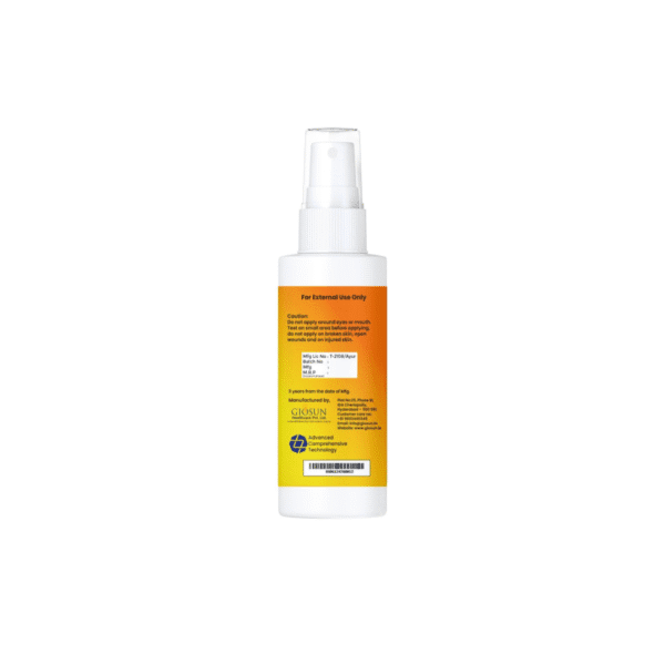 Ginisca Pain Relief Spray - 50ml (Helps to relieve from Neck Pain, Shoulder Pain, Knee pain, Back pain ) - Image 3