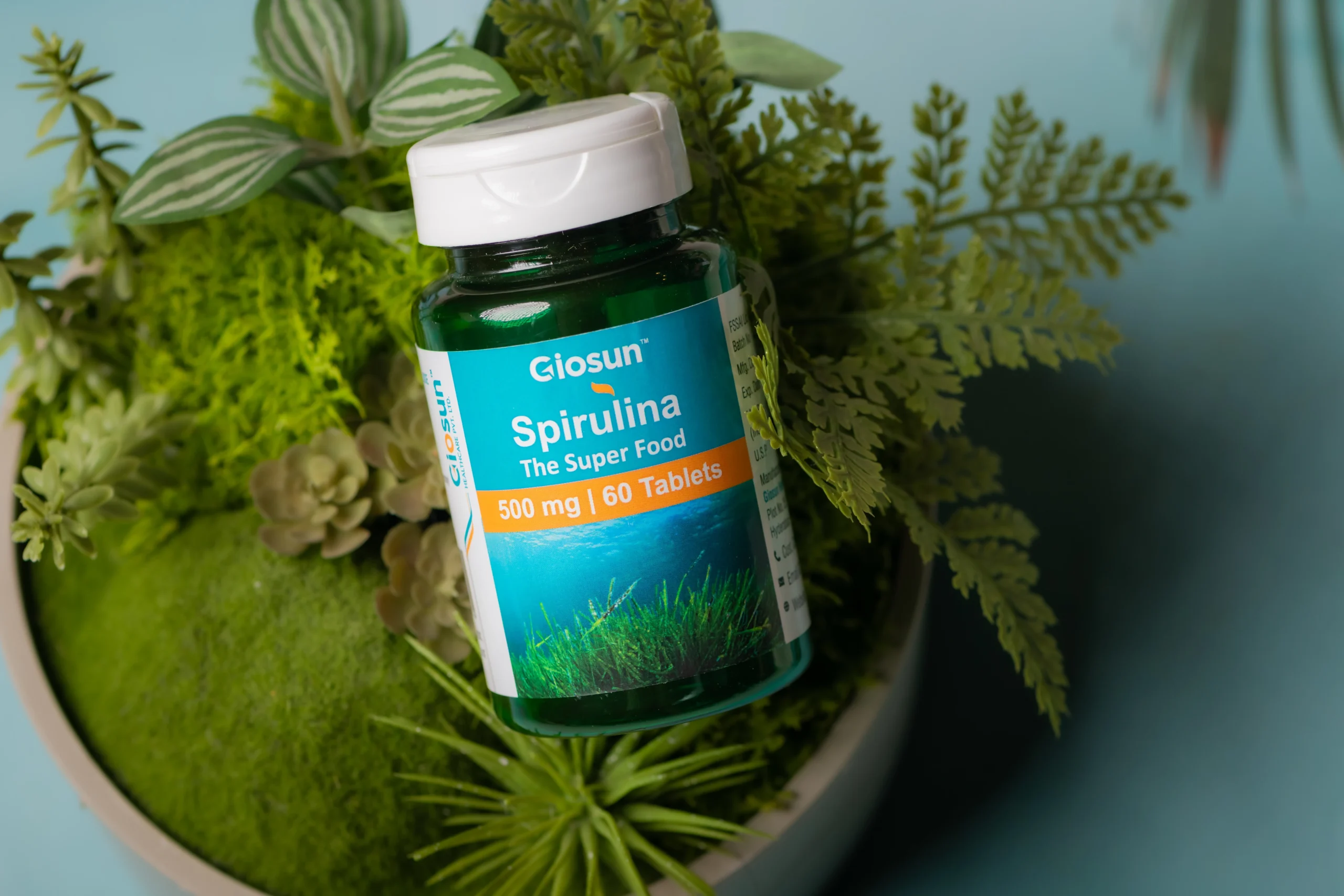 Spirulina 500mg Tablets - Image 2